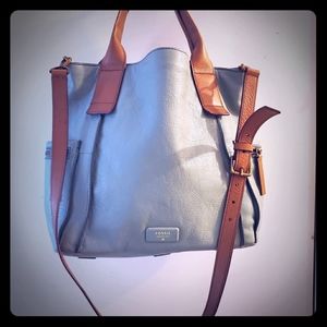 Baby Blue Fossil Purse